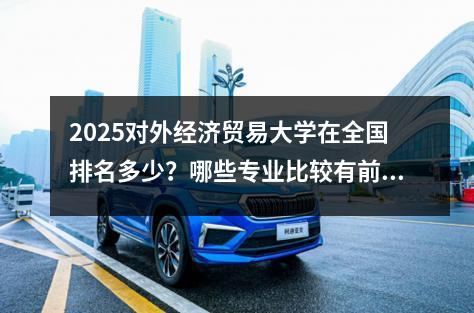 2025对外经济贸易大学在全国排名多少？哪些专业比较有前景？