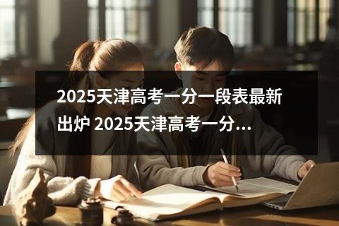 2025天津高考一分一段表最新出炉 2025天津高考一分档