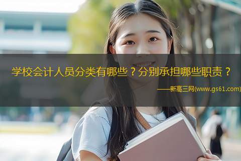 学校会计人员分类有哪些？分别承担哪些职责？