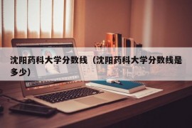 沈阳药科大学分数线（沈阳药科大学分数线是多少）