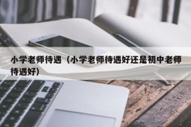 小学老师待遇（小学老师待遇好还是初中老师待遇好）