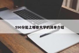 590分能上哪些大学的简单介绍