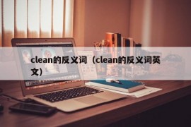 clean的反义词（clean的反义词英文）