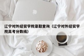 辽宁对外经贸学院录取查询（辽宁对外经贸学院高考分数线）