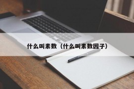 什么叫素数（什么叫素数因子）