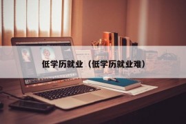 低学历就业（低学历就业难）