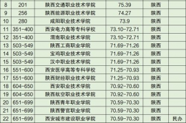 陕西省大专院校排名,陕西大专院校排名是怎样的