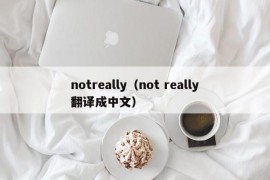 notreally（not really翻译成中文）